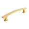 Richelieu 5 1/16-inch (128 mm) Center to Center Aurum Brushed Gold Transitional Cabinet Pull BP5254128158 - alternate 1