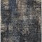 Homeroots 5' X 8' Charcoal Gray And Silver Abstract Washable Indoor Outdoor Area Rug 587891 - alternate 3
