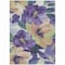 Homeroots 3' X 5' Purple And Lavender Floral Washable Indoor Outdoor Area Rug 611084 - alternate 2