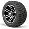 Countrywide 215/35R12, Cart Tire and Wheel Assembly 597330CGBLK - alternate 2