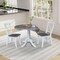 Whitewood Industries Extension Dining Tables, 45 in L, 38 in H, Parawood, 3 Piece Set K05-42DPT-C613-2 - alternate 2