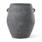 Homeroots 32" Gray Ceramic Amphora Floor Vase 608588 - alternate 1