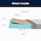 Flash Furniture Cloud Portable Tri-Fold 4 Inch Cooling Memory Foam Cot Mattress in a Box w/Removable Washable Cover CL-3FLD-4-C-GG - alternate 2
