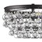 Jonathan Y Toronto 13" Metal/Crystal LED Flush Mount, Oil Rubbed Bronze JYL9029A - alternate 2