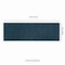 Msi Bay Blue Handcrafted 4 In.X 12 In. Glazed Glossy Ceramic Mosaic Tile, 15PK ZOR-MD-0402 - alternate 2