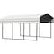 Arrow 10 x 15 x 7 ft Eggshell Carport CPH101507 - alternate 1