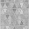 Homeroots 10' X 14' Gray Silver And Ivory Geometric Washable Indoor Outdoor Area Rug 583051 - alternate 2