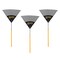 True Temper 48 in. Wood Handle Poly Leaf Rake, 15-Tine, 3-Pack 10000-07609 - alternate 1