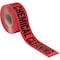 Ironwear 3in x 1000' Barricade Tape, Danger Chemical Cleaning, 2.5 Mil Thick, Red 1101-05 - alternate 2