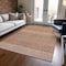 Homeroots 5' X 8' Orange And Ivory Chevron Washable Indoor Outdoor Area Rug 612287 - alternate 3