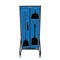 5S Supplies Housekeeping Shadow Board Broom Station V5, Blue / Black Shadows, Kit, No Text HSB-V5-BLUE-KIT-NO TEXT - alternate 1