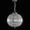 Jonathan Y Georgina 16" Crystal/Metal LED Pendant, Antique Brass JYL6110B - alternate 4