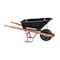 Corona Tools 6 Cu. Ft. Professional Steel Wheelbarrow, Wood Handles, Flat-Free Tire WB14063 - alternate 1