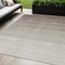Homeroots 5' X 8' Brown And Ivory Ombre Washable Indoor Outdoor Area Rug 595794 - alternate 1