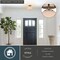 Vaxcel Shelby Semi-Flush Mount Ceiling Light, Champagne Gold, White Marble Glass Dome, 9.25-In. C0369 - alternate 2
