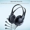 Signify SHM1900 Wired Over-Ear Pc Headset with Microphone, 2 to 1 adapter SHM1900/00 - alternate 3