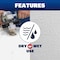 Marshalltown Arranged Diamond Tools Plumbing Kit, 3 Diamond Hole Saws, 1 Drill Adapter, 1 Heavy-Duty DTTLTC - alternate 3
