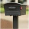 Solar Group Architectural Mailboxes Mailsafe Classic Plastic Post Mount Black Mailbox RSKB00AM - alternate 2