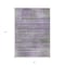 Homeroots 3' X 5' Purple Lavender And Gray Striped Washable Indoor Outdoor Area Rug 588064 - alternate 3