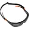 Klein Tools Safety Glasses, Anti-Fog & Anti-Scratch, Gray Lens, Black/Orange Frame, Full-Frame 60471 - alternate 4