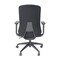 We'Re It LiDO Series High Back Upholstered Office Chair, Black OFD6800F-BLK - alternate 2
