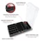 Performance Tool 104 Slot Battery Organizer, Battery Tester, Wall Mount, Clear Lid W3001 - alternate 2