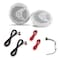 Pyle Pyle Marine Speakers, LED Lights, Waterproof, 6.5 Inch, 150 Watt Power, Polypropylene Cone, White PLMR6LEW - alternate 2