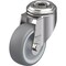 Blickle Kingpin Swivel Caster, TPR, 3-1/8", 220 lb. LKRXA-TPA 80G - alternate 1