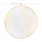 Smarty Had A Party White w/Gold Antique Floral Round Plastic Dinnerware Set (120 Dinner Plates+120 Salad Plates), 240PK 920WHGVP-CASE - alternate 4