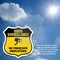 Signmission Video Surveillance Shield Sign We Prosec, 6 inch X 6 inch, Vinyl Decal, 2PK SHI-D-2PACK-6-471 - alternate 2