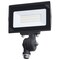 Satco 15 Watt LED DOB Tempered Glass Flood Light 4000K CCT Bronze Finish 65/725 - alternate 1