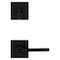 Kwikset Kwikset Halifax Matte Black Zinc Lever and Single Cylinder Deadbolt 99910-068 - alternate 2