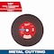 Milwaukee Tool Cut-Off Wheel, 1" Sz, 14" dia. 49-94-0163 - alternate 1