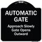 Signmission Black & White, 18 Inch x 18 Inch, Heavy Gauge Aluminum A-DES-BW-1818-9862 - alternate 1