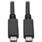 Eaton EATON USB-C Cable M/m, USB 3.2, Gen 2 10 Gbps, 5a 100w Rating, Usb-if U420-C03-G2-5A - alternate 1