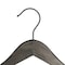 Nahanco 17in Low Gloss Espresso Wooden Shirt Hanger, 100PK 20717 - alternate 3