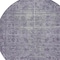 Homeroots 8' Purple Round Oriental Washable Indoor Outdoor Area Rug 607574 - alternate 2