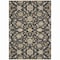 Homeroots 5' X 8' Black Brown And Ivory Moroccan Washable Indoor Outdoor Area Rug 605146 - alternate 3