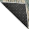 Homeroots 5' X 8' Beige Gold And Sage Striped Washable Indoor Outdoor Area Rug 614954 - alternate 4