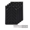 Mytee Products 4PK 24inx36in Semi Truck & Trailers Stripped Rubber Mud Flaps Mud Protection, 4PK MUDFLAP-142436-R01x4 - alternate 1