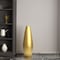 Uniquewise Gold Floor Vase with Natural Mulberry Branches - 31.5in Spun Bamboo Vase & 47in Decorative QI003354G.MB - alternate 1