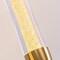 Vidalite Alina Brass Integrated LED Wall Sconce Light, Crystal Shades with Textured Sand Effect CE1013056 - alternate 3