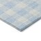Homeroots 9' X 12' Sky Blue And Gray Plaid Washable Indoor Outdoor Area Rug 595437 - alternate 2