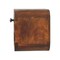 Homeroots 8" Dark Brown Solid Wood Square One Drawer Nightstand 651548 - alternate 3