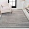 Jonathan Y Khalil Modern Berber Stripe Gray/Cream 4 ft. x 6 ft. Area Rug MOH207G-4 - alternate 1