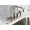 Kingston Brass Bridge Kitchen Faucet with Brass Sprayer, Polished Nickel KS8286DKLBS - alternate 2