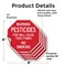 Signmission Warning Pesticides Fire Will Cause, 6 inch X 6 inch, Vinyl Decal, 5PK OC-D-5PACK-6-341 - alternate 2