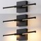 Jonathan Y McKenna 16.25" Modern Minimalist Dimmable Integrated LED Metal Wall Sconce, Black JYL7039C - alternate 5