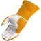 Caiman Premium Goat Grain TIG/Multi-Task Welder's Glove w/Split Cowhide Back, 4" Kontour Wrist Cuff 1540-4 - alternate 2