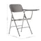 Flash Furniture Round Metal Tablet Arm Chair, Left Hand, Beige, Laminate, Grey HF-309AST-LFT-GG - alternate 2